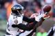 CINCINNATI, OH - DECEMBER 30: Jimmy Smith #22 of the Baltimore Ravensreaches for the ball during the NFL game against the Cincinnati Bengals at Paul Brown Stadium on December 30, 2012 in Cincinnati, Ohio. (Photo by Andy Lyons/Getty Images)