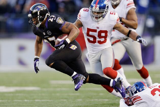 Ravens Need Rice to Break Playoff Slump
