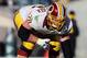 PHILADELPHIA, PA - DECEMBER 23: Kory Lichtensteiger #78 of the Washington Redskins lines up against the Philadelphia Eagles at Lincoln Financial Field on December 23, 2012 in Philadelphia, Pennsylvania. (Photo by Alex Trautwig/Getty Images)