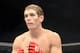 July 14, 2012; Portland, OR, USA; Jordan Mein during his fight against Tyler Stinson at MMA Strikeforce at the Rose Garden Arena. Mandatory Credit: Scott Olmos-USA TODAY Sports