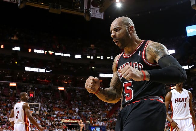Booz is pumped, and the Bulls are rolling.