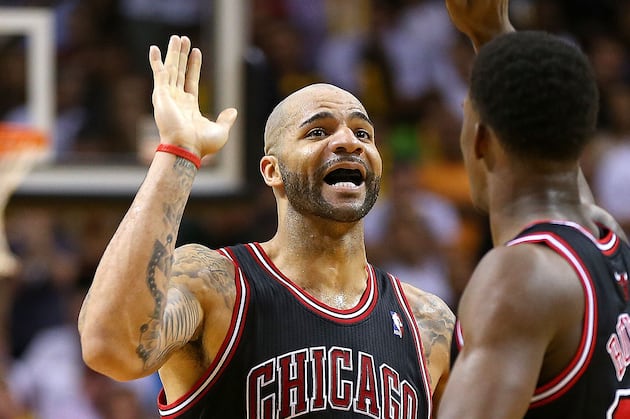 Bulls Beat Heat Behind Another Big Game from Carlos Boozer