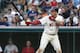 CLEVELAND, OH - SEPTEMBER 16: Asdrubal Cabrera #13 of the Cleveland Indians bats against the Detroit Tigers during their game on September 16, 2012 at Progressive Field in Cleveland, Ohio. The Indians defeated the Tigers 7-6. (Photo by David Maxwell/Getty Images)