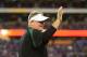 Jan. 3, 2013; Glendale, AZ, USA: Oregon Ducks head coach Chip Kelly against the Kansas State Wildcats during the 2013 Fiesta Bowl at University of Phoenix Stadium. Mandatory Credit: Mark J. Rebilas-USA TODAY Sports