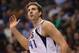 DALLAS, TX - DECEMBER 28: Dirk Nowitzki #41 of the Dallas Mavericks during play against the Denver Nuggets at American Airlines Center on December 28, 2012 in Dallas, Texas. NOTE TO USER: User expressly acknowledges and agrees that, by downloading and or using this photograph, User is consenting to the terms and conditions of the Getty Images License Agreement. (Photo by Ronald Martinez/Getty Images)