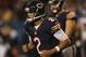 CHICAGO, IL - NOVEMBER 11: Jason Campbell #2 of the Chicago Bears runs off the field against the Houston Texans at Soldier Field on November 11, 2012 in Chicago, Illinois. The Texans defeated the Bears 13-6. (Photo by Jonathan Daniel/Getty Images)