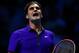 LONDON, ENGLAND - NOVEMBER 12: Roger Federer of Switzerland reacts during his men's singles final match against Novak Djokovic of Serbia during day eight of the ATP World Tour Finals at O2 Arena on November 12, 2012 in London, England. (Photo by Matthew Lewis/Getty Images)