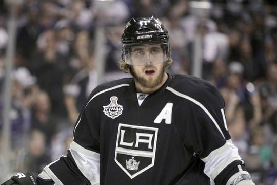 Kings' Anze Kopitar Injures Knee While Labor Talks Grind Along