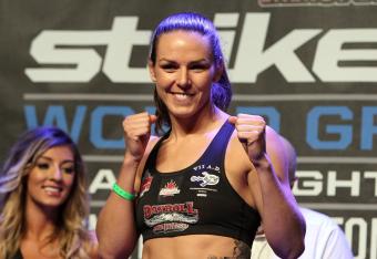 Winner: Alexis Davis (Photo Credit: Strikeforce)