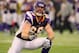 MINNEAPOLIS, MN - JANUARY 01: Jared Allen #69 of the Minnesota Vikings celebrates his sack Josh McCown #15 of the Chicago Bears to set a franchise record of 22 sacks for the season at the Hubert H. Humphrey Metrodome on January 01, 2012 in Minneapolis, Minnesota. (Photo by Adam Bettcher /Getty Images)