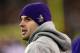 GREEN BAY, WI - JANUARY 05: Quarterback Christian Ponder #7 of the Minnesota Vikings on the sideline in the fourth quarter while taking on the Green Bay Packers during the NFC Wild Card Playoff game at Lambeau Field on January 5, 2013 in Green Bay, Wisconsin. Ponder is inactive due to injury. (Photo by Jonathan Daniel/Getty Images)