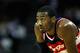 CHARLOTTE, NC - JANUARY 28: John Wall #2 of the Washington Wizards against the Charlotte Bobcats during their game at Time Warner Cable Arena on January 28, 2012 in Charlotte, North Carolina. NOTE TO USER: User expressly acknowledges and agrees that, by downloading and or using this photograph, User is consenting to the terms and conditions of the Getty Images License Agreement. (Photo by Streeter Lecka/Getty Images)