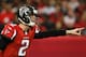 ATLANTA, GA - DECEMBER 30: Matt Ryan #2 of the Atlanta Falcons points out the Tampa Bay Buccaneers defense at Georgia Dome on December 30, 2012 in Atlanta, Georgia. (Photo by Kevin C. Cox/Getty Images)