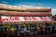 LINCOLN, NE - NOVEMBER 17: Nebraska Cornhuskers football and it's fans gave special thanks to retiring Athletic Director and former coach Tom Osborne during pre game activities of their game against the Minnesota Golden Gophers at Memorial Stadium on November 17, 2012 in Lincoln, Nebraska. Nebraska won 38-14. (Photo by Eric Francis/Getty Images)