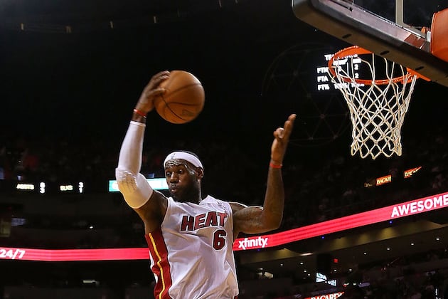 LeBron-Led Heat Rule Boards, Quiet Wizards