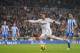 MADRID, SPAIN - JANUARY 06: Cristiano Ronaldo of Real Madrid CF scores his team's 3rd goal during the La Liga match between Real Madrid CF and Real Sociedad de Futbol at estadio Santiago Bernabeu on January 6, 2013 in Madrid, Spain. (Photo by Denis Doyle/Getty Images)