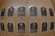 Plaques identify inductees into the Baseball Hall of Fame and Museum, July 25, 2004 in Cooperstown, New York. (Photo by A. Messerschmidt/Getty Images) *** Local Caption ***