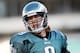 PHILADELPHIA, PA - DECEMBER 23: Nick Foles #9 of the Philadelphia Eagles prior to a game against the Washington Redskins at Lincoln Financial Field on December 23, 2012 in Philadelphia, Pennsylvania. (Photo by Alex Trautwig/Getty Images)