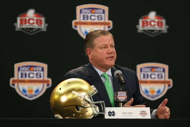 Notre Dame Football: Kelly on NFL: 'I've Got the Best Job in the Country'