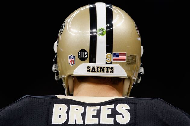 Brees Breaking Unitas' TD Mark Dubbed Finalist for League's Moment of the Year