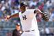 September 1, 2012; Bronx, NY, USA; New York Yankees pitcher Rafael Soriano (29) throws a pitch during the ninth inning of a game against the Baltimore Orioles at Yankee Stadium. Mandatory Credit: Brad Penner-USA TODAY Sports