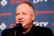 MONTREAL, CANADA - MARCH 3: Toronto Maple Leafs Head Coach Randy Carlyle speaks to the media during a press conference to introduce him at the Bell Centre on March 3, 2012 in Montreal, Quebec, Canada. (Photo by Richard Wolowicz/Getty Images)