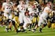 MIAMI GARDENS, FL - JANUARY 07: Eddie Lacy #42 of the Alabama Crimson Tide runs with the ball against the Notre Dame Fighting Irish during the 2013 Discover BCS National Championship game at Sun Life Stadium on January 7, 2013 in Miami Gardens, Florida. (Photo by Kevin C. Cox/Getty Images)