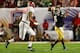 MIAMI GARDENS, FL - JANUARY 07: Everett Golson #5 of the Notre Dame Fighting Irish throws a pass against the Alabama Crimson Tide during the 2013 Discover BCS National Championship game at Sun Life Stadium on January 7, 2013 in Miami Gardens, Florida. (Photo by Mike Ehrmann/Getty Images)