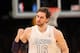 LOS ANGELES, CA - DECEMBER 25: Pau Gasol #16 of the Los Angeles Lakers celebrates after a scoring play against the New York Knicks during the NBA game at Staples Center on December 25, 2012 in Los Angeles, California. The Lakers defeated the Knicks 100-94. NOTE TO USER: User expressly acknowledges and agrees that, by downloading and or using this photograph, User is consenting to the terms and conditions of the Getty Images License Agreement. (Photo by Victor Decolongon/Getty Images)