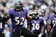 BALTIMORE, MD - JANUARY 06: Ray Lewis #52 of the Baltimore Ravens during a game against the Indianapolis Colts during the AFC Wild Card Playoff Game at M&T Bank Stadium on January 6, 2013 in Baltimore, Maryland. (Photo by Patrick Smith/Getty Images)
