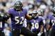 BALTIMORE, MD - JANUARY 06: Ray Lewis #52 of the Baltimore Ravens during a game against the Indianapolis Colts during the AFC Wild Card Playoff Game at M&T Bank Stadium on January 6, 2013 in Baltimore, Maryland. (Photo by Patrick Smith/Getty Images)