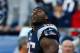 FOXBORO, MA - NOVEMBER 11: Brandon Spikes #55 of the New England Patriots yells following a personal foul call on him during the game against the Buffalo Bills on November 11, 2012 at Gillette Stadium in Foxboro, Massachusetts. (Photo by Jared Wickerham/Getty Images)