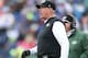 ORCHARD PARK, NY - DECEMBER 30: Head coach Rex Ryan of the New York Jets yells from the sideline during an NFL game against the Buffalo Bills at Ralph Wilson Stadium on December 30, 2012 in Orchard Park, New York. (Photo by Tom Szczerbowski/Getty Images)