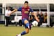 Aug 06, 2011; Arlington, TX, USA; FC Barcelona forward David Villa (7) kicks the ball on goal against Club America during the first half at Cowboys Stadium. FC Barcelona won 2-0. Mandatory Credit: Kevin Jairaj-USA TODAY Sports