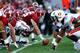 TUSCALOOSA, AL - NOVEMBER 24: The Alabama Crimson Tide offense faces off against the Auburn Tigers defense at Bryant-Denny Stadium on November 24, 2012 in Tuscaloosa, Alabama. (Photo by Kevin C. Cox/Getty Images)