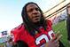 ATHENS, GA - NOVEMBER 17: Jarvis Jones #29 of the Georgia Bulldogs celebrates after the game against the Georgia Southern Eagles at Sanford Stadium on November 17, 2012 in Athens, Georgia. (Photo by Scott Cunningham/Getty Images)