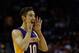 HOUSTON, TX - JANUARY 08: Steve Nash #10 of the Los Angeles Lakers calls a play against the Houston Rockets at Toyota Center on January 8, 2013 in Houston, Texas. NOTE TO USER: User expressly acknowledges and agrees that, by downloading and or using this photograph, User is consenting to the terms and conditions of the Getty Images License Agreement. (Photo by Scott Halleran/Getty Images)
