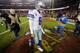 LANDOVER, MD - DECEMBER 30: Quarterback Tony Romo #9 of the Dallas Cowboys walks off the field following the Cowboys 28-18 loss to the Washington Redskins at FedExField on December 30, 2012 in Landover, Maryland. (Photo by Rob Carr/Getty Images)