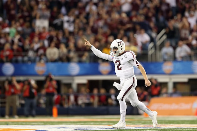 Johnny Football's Good Times There for World to See