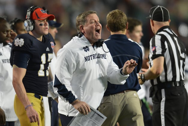 Sources: Eagles Are Interested in Notre Dame's Brian Kelly