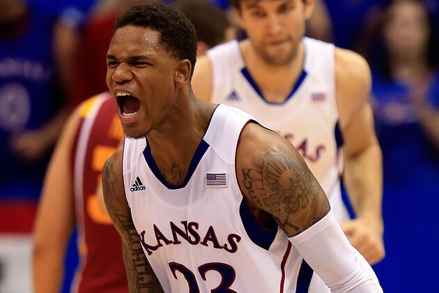 McLemore Has 33 as Kansas Tops Iowa St. in OT