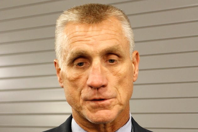 Flyers' Holmgren Denies Interest in Goalie Luongo