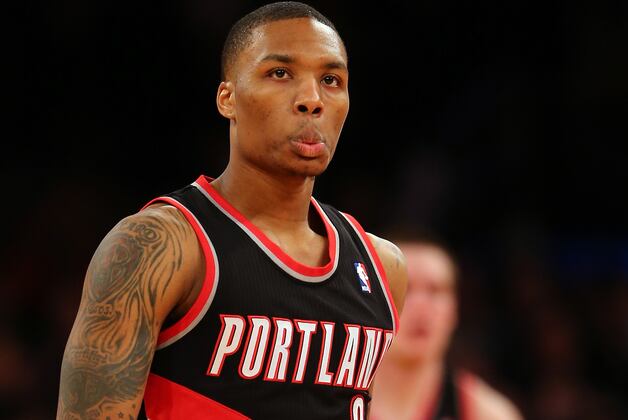 LeBron James Calls Trail Blazers' Damian Lillard Rookie of the Year (video)
