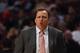 CHICAGO, IL - DECEMBER 04: Head coach Tom Thibodeau of the Chicago Bulls yells instructions to his team during a game against the Indiana Pacers at the United Center on December 4, 2012 in Chicago, Illinois. The Pacers defeated the Bulls 80-76. NOTE TO USER: User expressly acknowledges and agrees that, by downloading and or using this photograph, User is consenting to the terms and conditions of the Getty Images License Agreement. (Photo by Jonathan Daniel/Getty Images)