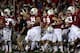 PASADENA, CA - JANUARY 01: The Stanford Cardinal celebrate after defeating the Wisconsin Badgers 20-14 in the 99th Rose Bowl Game Presented by Vizio on January 1, 2013 at the Rose Bowl in Pasadena, California. (Photo by Stephen Dunn/Getty Images)