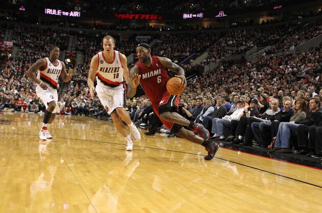 LeBron Likes Playing in Portland