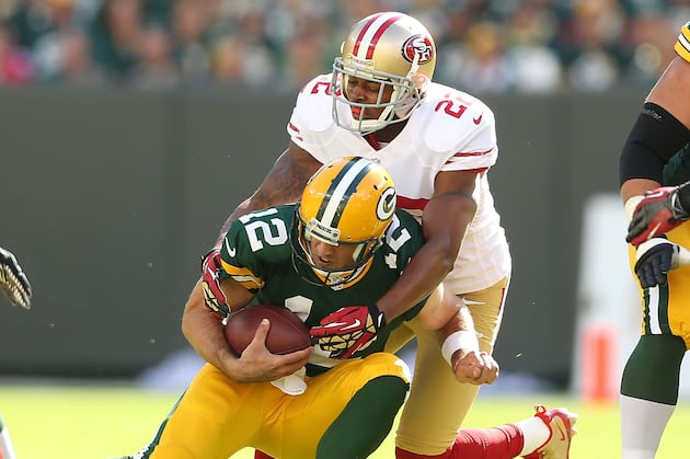 Niners DB Admits It's 'Gonna Be Tough' Keeping Rodgers in Check Again