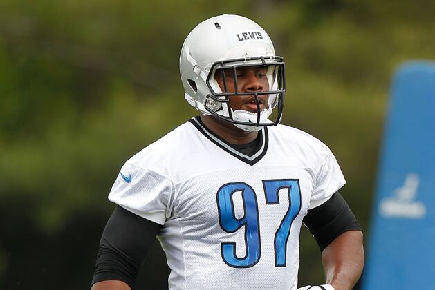 Lions DE Ronnell Lewis Might Play Bigger Role in 2013