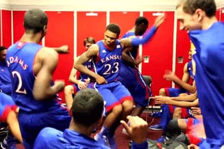 Ben McLemore Dancing in the Locker Room After Hitting the Game-Tying Shot
