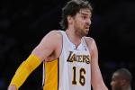 Gasol Still Not Cleared to Return from Concussion